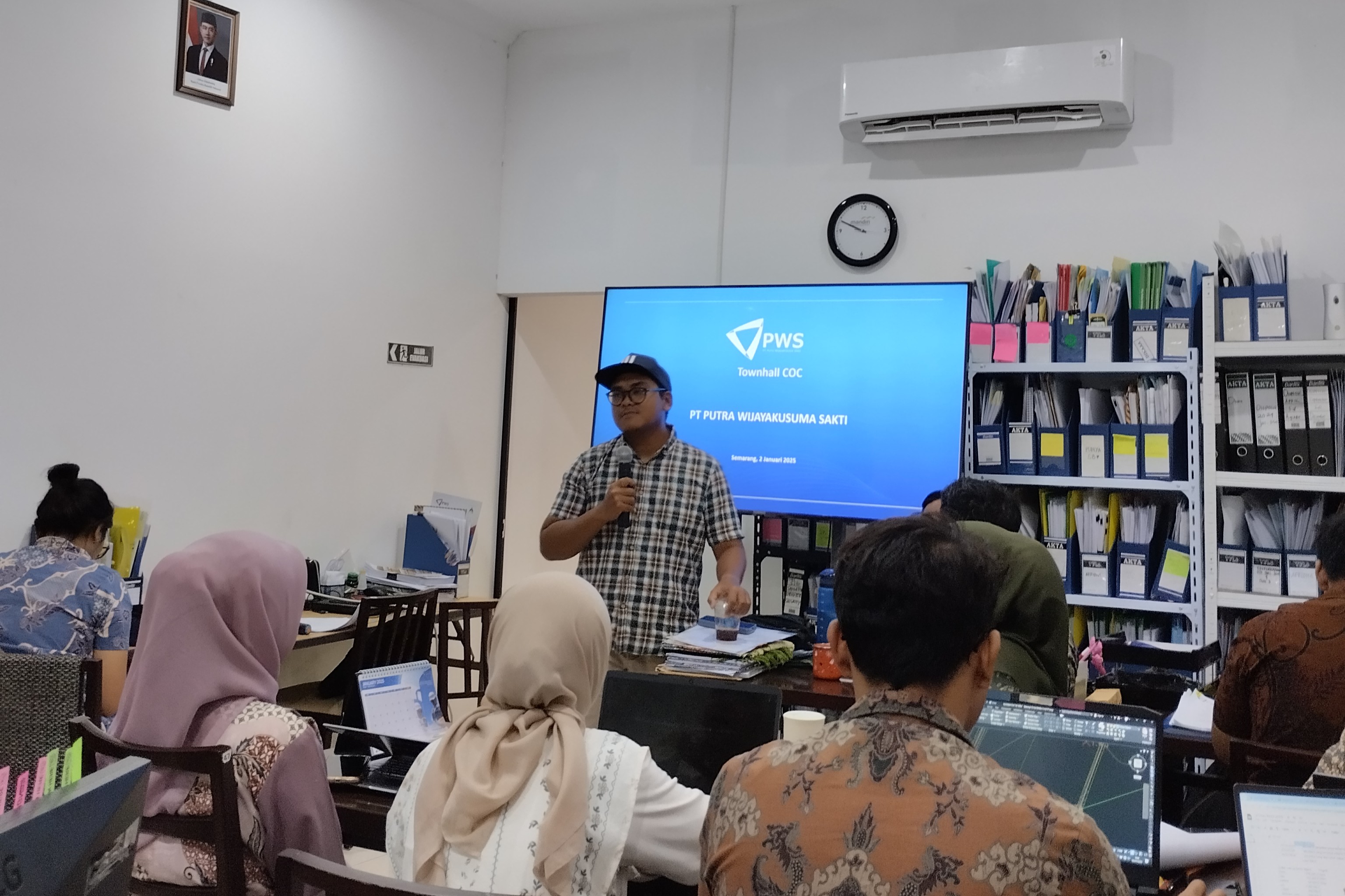 PT Putra Wijayakusuma Sakti Awali Tahun 2025 dengan Townhall Meeting